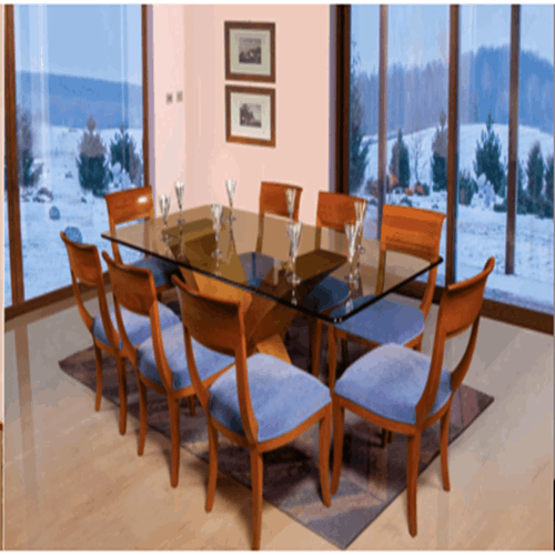 میز نهارخوری کلاسیک 8 نفره مدل ,وینا تمام پارچه فیلون