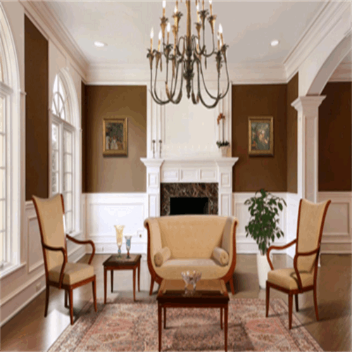 مبلمان کلاسیک 8 نفره مدل آندورا تمام پارچه فیلون